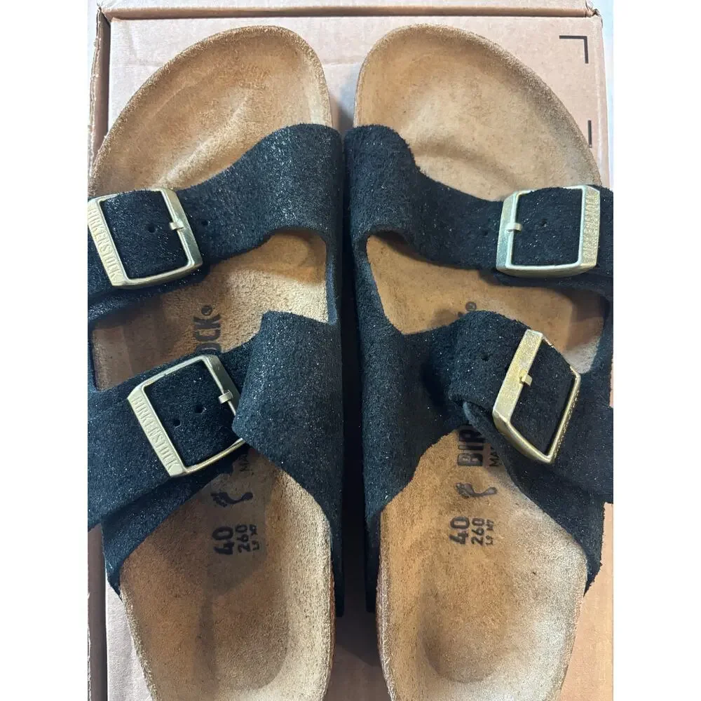 NWT Birkenstock Arizona - Shimmering size 40 (9-9.5)